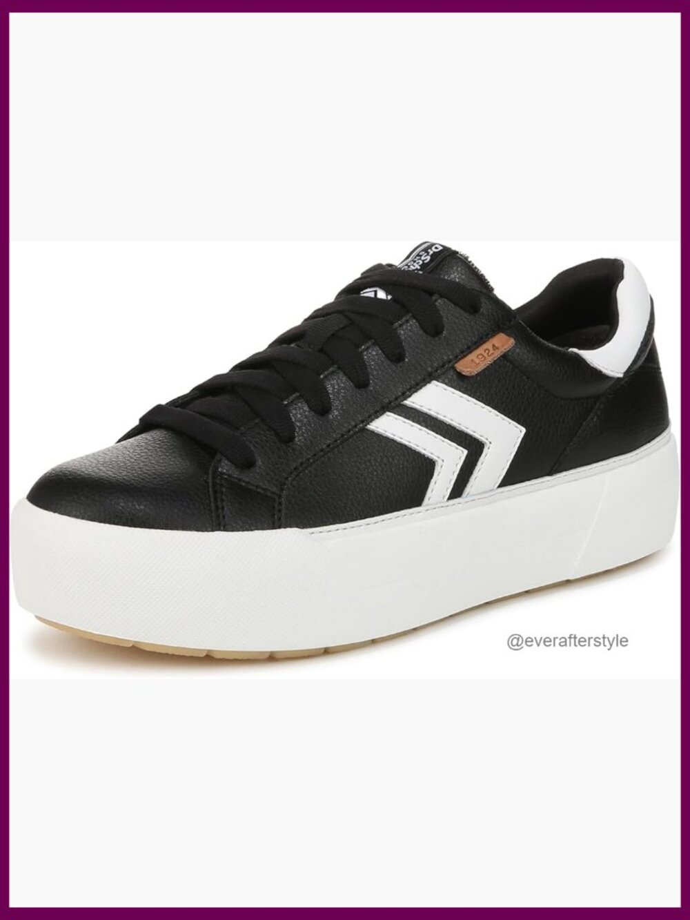 Sustainable Platform Sneakers with Recycled Materials